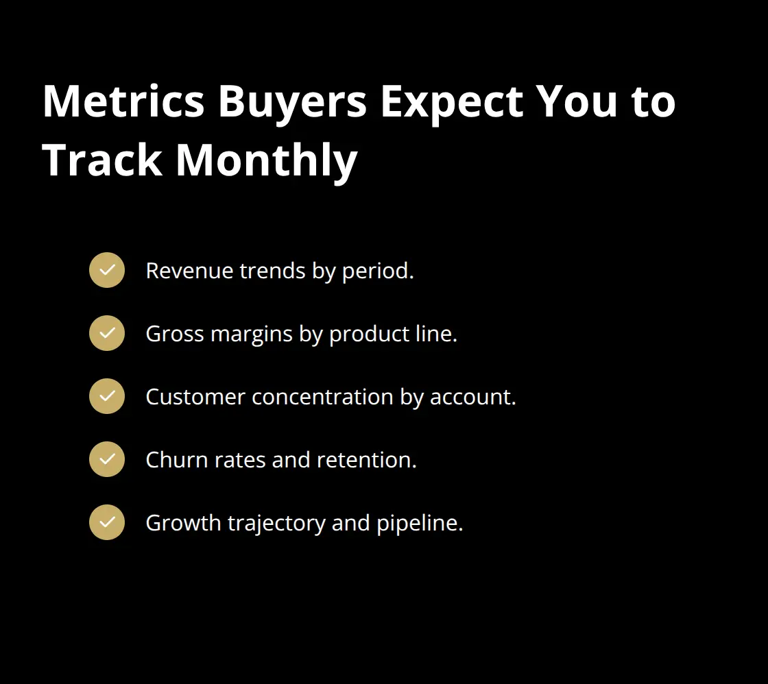 Key operating metrics to maintain for credible valuations