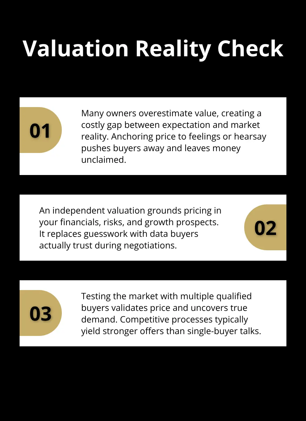 Three key truths that align asking price with market reality - DIY pitfalls