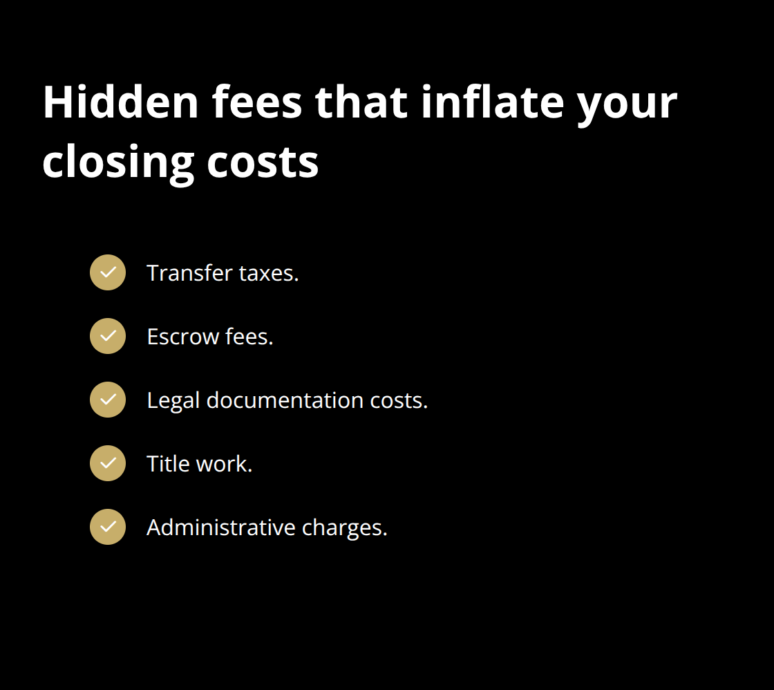 Common hidden fees in traditional U.S. business sales - no hidden fees sale